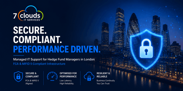 London City Financial District Skyline - IT for Hedge Funds
